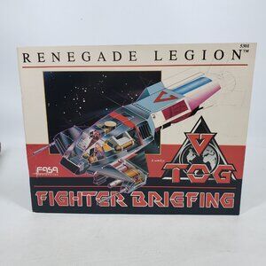 Renegade Legion TOG Fighter Briefing FASA 5301 RPG Reference Book 1987